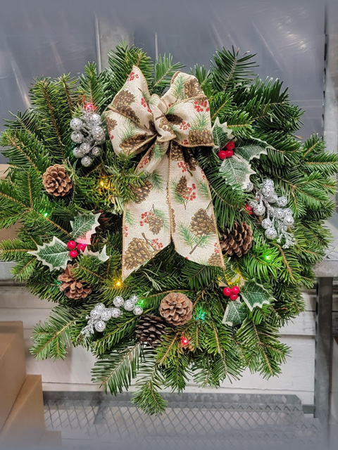 Pinecone Wreath